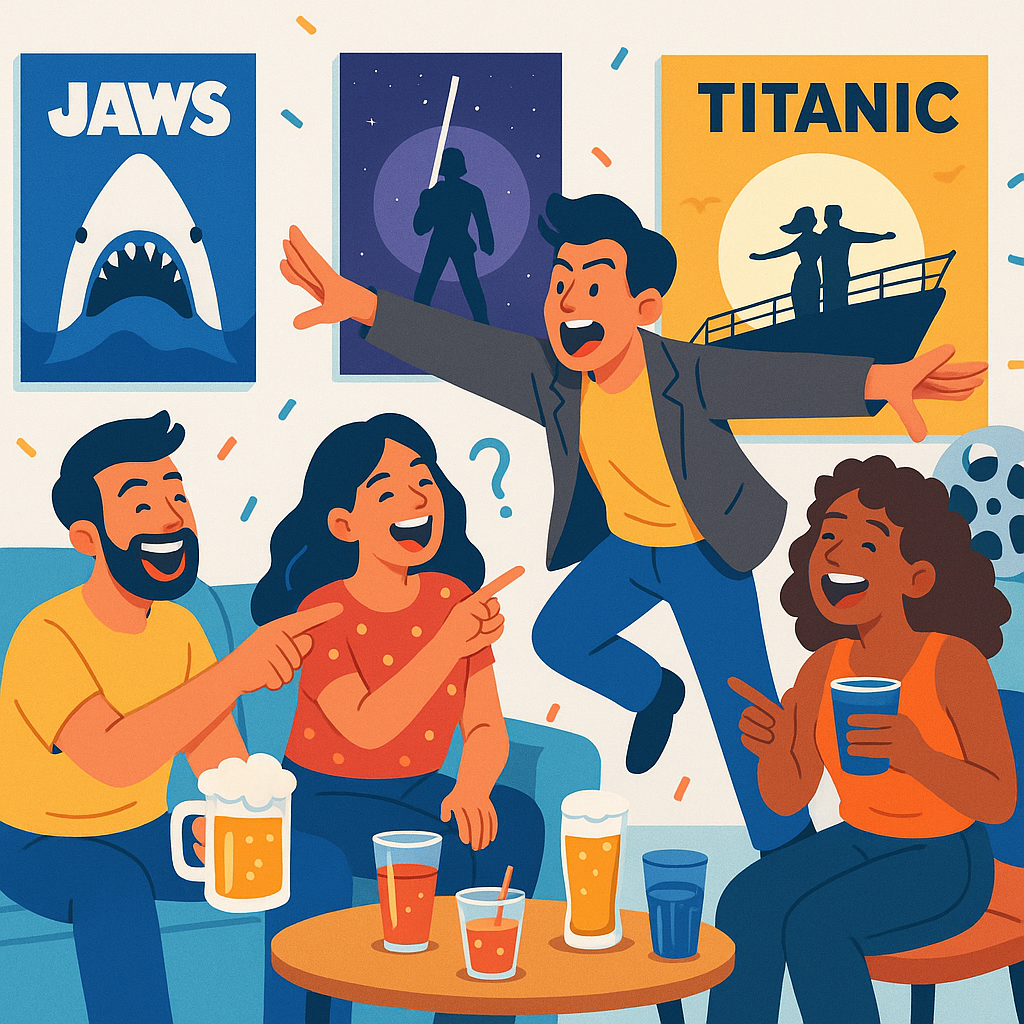 Filmzitat-Raten – Das Trinkspiel für Filmfans